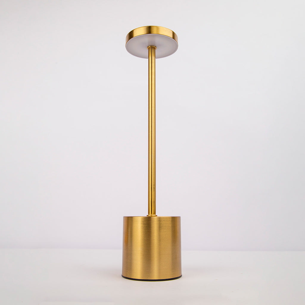 Candeeiro de Mesa LED com Sensor Touch e Bateria Recarregável Dourado