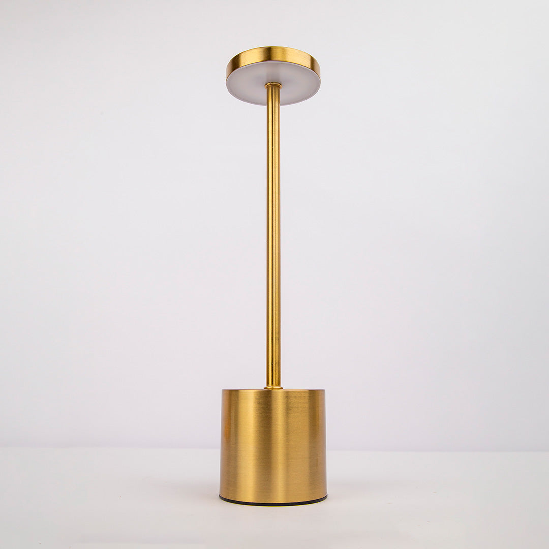 Candeeiro de Mesa LED com Sensor Touch e Bateria Recarregável Dourado